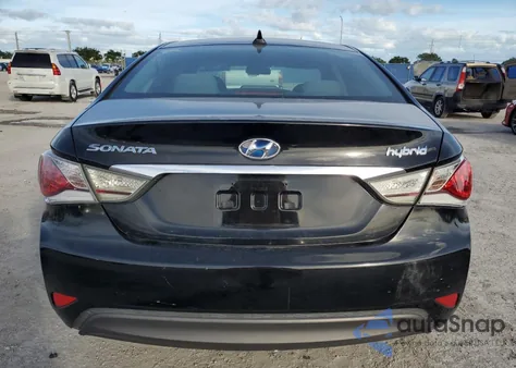 2011 Hyundai Sonata Hybrid from USA, damaged, VIN KMHEC4A46BA006464